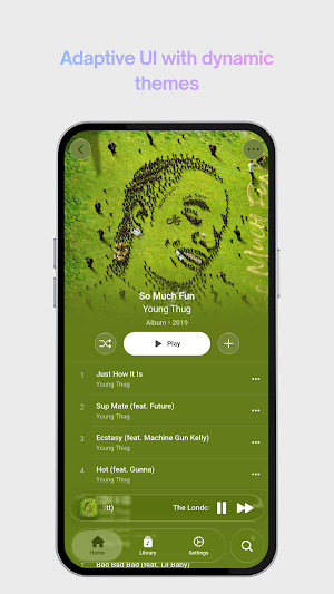 Music OS 26 : Liquid Glass UI Screenshot 0