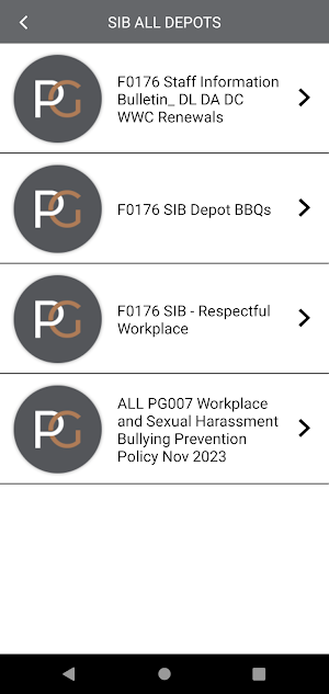 Pulitano Group Screenshot 2