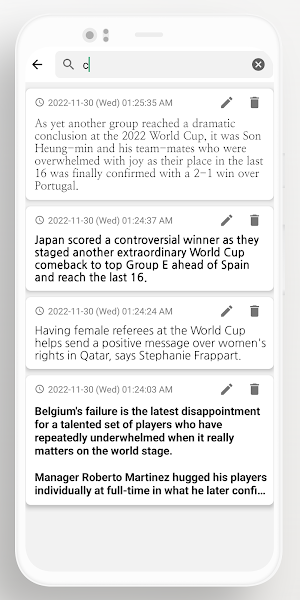 Simple notepad - Simple memo Screenshot 3