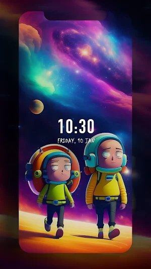 Rick and Morty 4K Wallpaper Screenshot 2