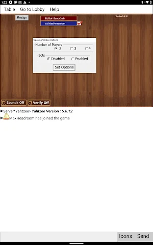 SHGYahtzee Screenshot 1