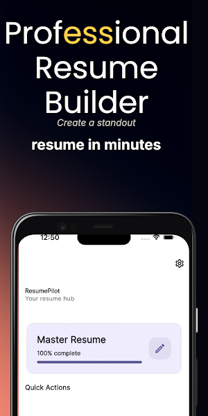 Resume Builder & ATS CV Maker Screenshot 0