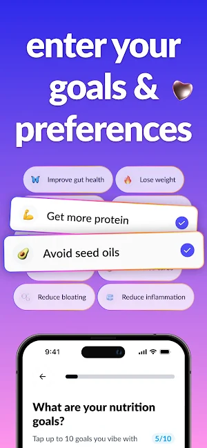 Goodie AI: Food Scanner Screenshot 1