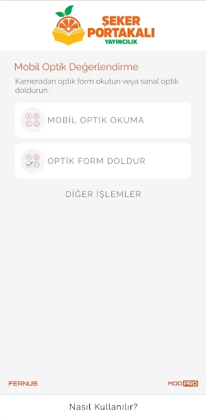 Şekerlik Optik Okuma screenshot 1