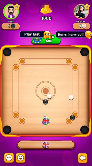 Carrom Board Pool King game Screenshot 1