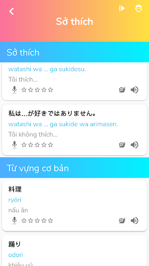 Learn Japanese Conversation, Communication Screenshot 3