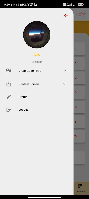 Medicall Expo - Exhibitor Screenshot 1