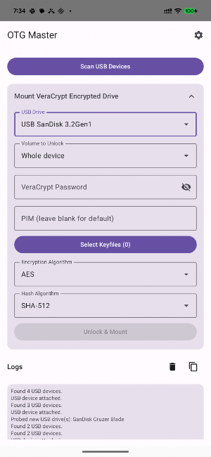 OTG Master Screenshot 3