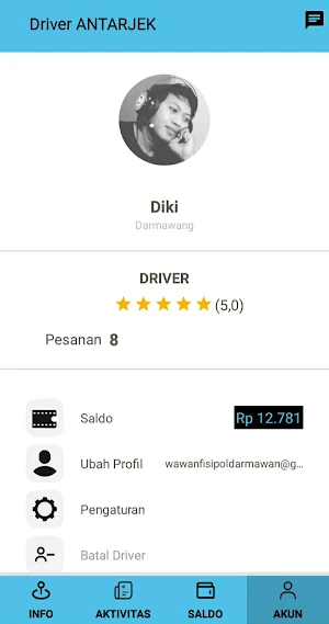 ANTARJEK Driver Screenshot 0