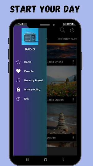 Aardvark Blues Radio Live App Screenshot 0