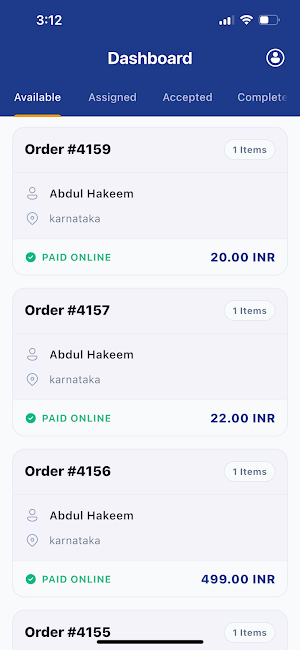 Delivery Screenshot 0