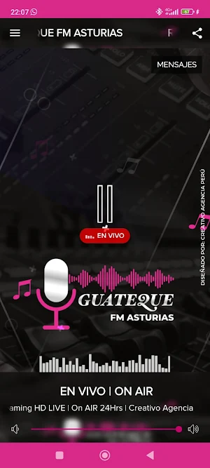 GuatequeFm Screenshot 1