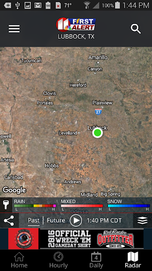 KCBD First Alert Weather Screenshot 3