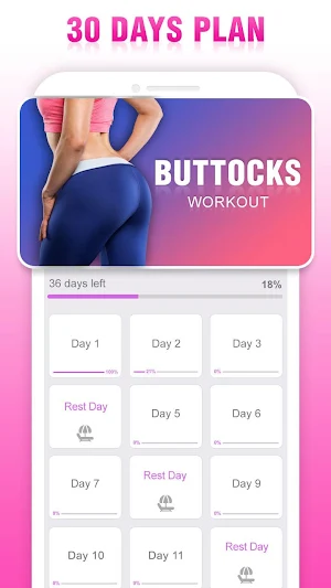 Buttocks Exercise : Hips & Legs Workout for Women Screenshot 0