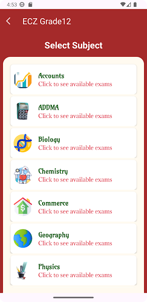 ECZ Grade 12 Revision Kit Screenshot 1