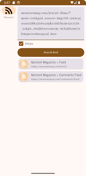 Rss Observer Screenshot 2