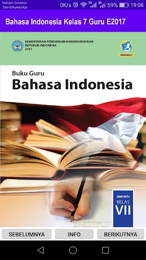 Bahasa Indonesia Kelas 7 Guru E2017 Screenshot 0
