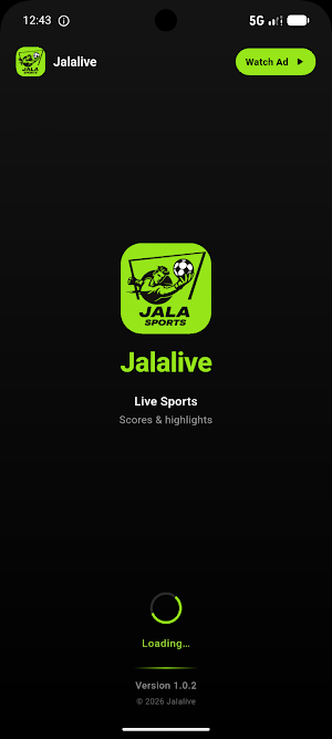 Jalalive:Live Scores & Stats Screenshot 1