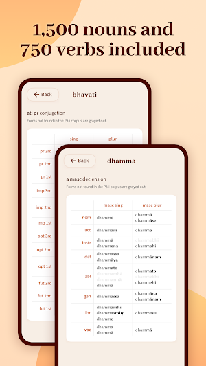 Pāli Practice Screenshot 3