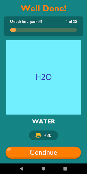 Guess The Chemical Formula Screenshot 1