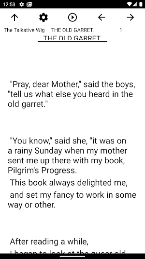 Book, The Talkative Wig Screenshot 1