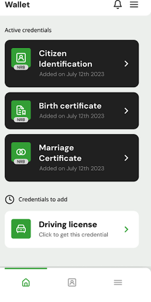 Nzika Wallet Screenshot 0