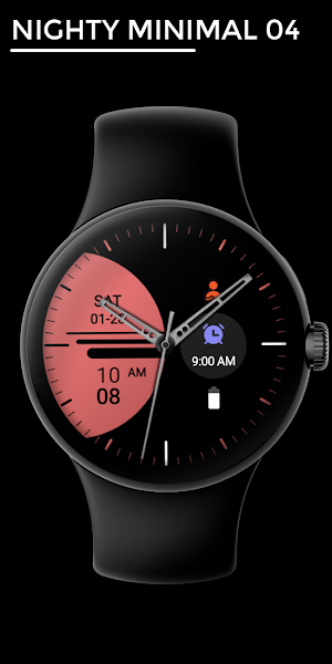 Nighty Minimal 04 - watch face Screenshot 0