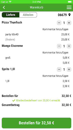 Bella Italia Lieferservice Screenshot 1