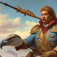 Serious eagle hunter