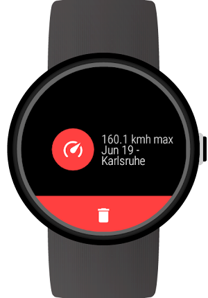 Speedometer for Wear OS (Android Wear) Screenshot 3