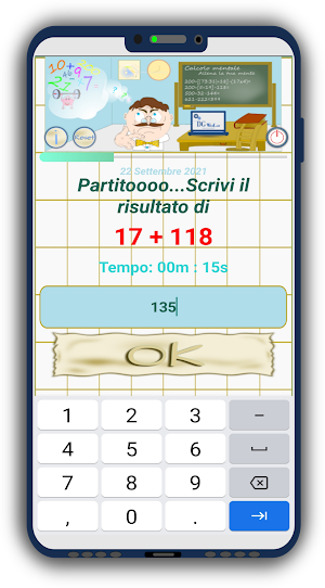 Mente Matematica - allena la mente test matematica Screenshot 1