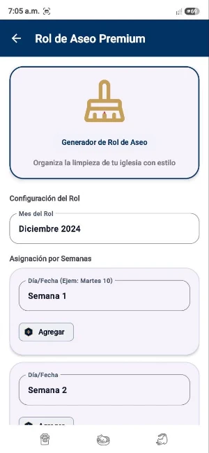 Programar Culto Screenshot 2