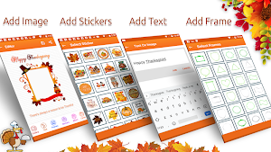 Thanksgiving Card Photo Editor Screenshot 2