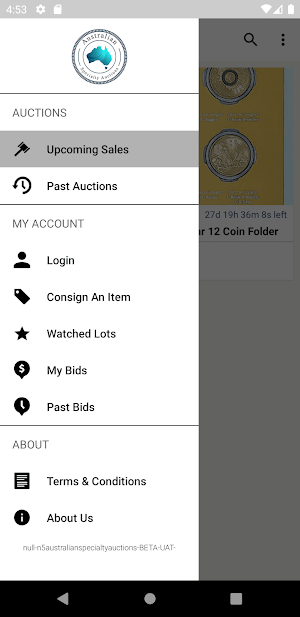 Australian Specialty Auctions Screenshot 3