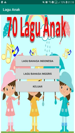 Indonesian children's song Screenshot 0