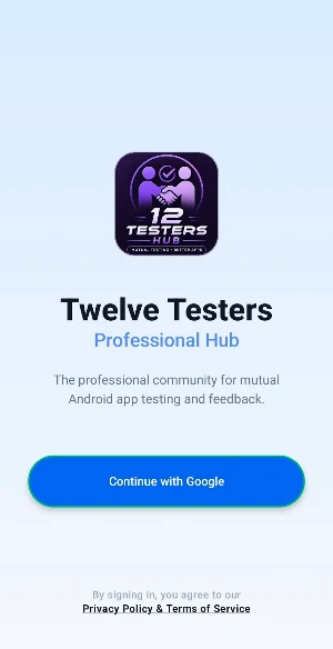 12 Testers Hub: Closed Testing Screenshot 0