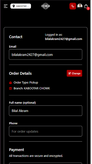 Black Cafe Screenshot 3