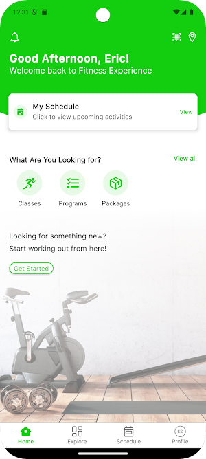 Fitness Experience Screenshot 2