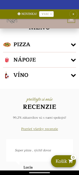 La Vita Pizzeria Screenshot 0