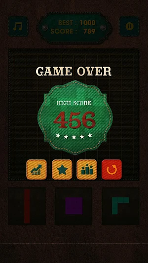 Block Puzzle Vintage-1010 fit Screenshot 2