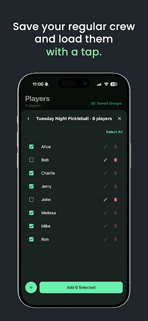 Picklemix - Court Organizer Screenshot 2