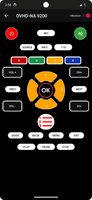 Remote for Ovhd Tv Screenshot 2