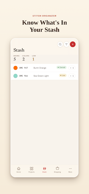 Stitch Organizer Screenshot 3