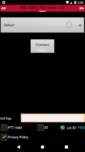 Remoterig RRC-Nano PRO I Screenshot 0