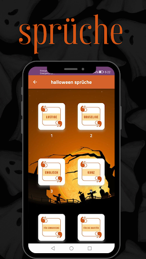 halloween sprüche Screenshot 1