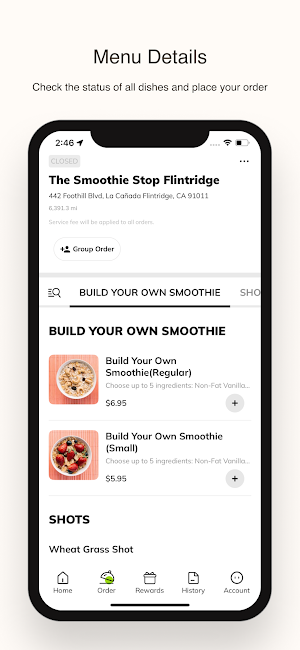 The Smoothie Stop Screenshot 1