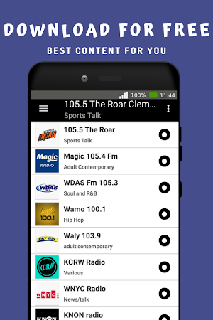 105.5 The Roar Clemson Radio Screenshot 0