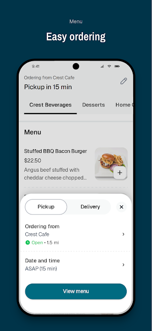 Crest Cafe Screenshot 2