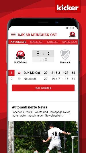DJK Sportbund München Ost Screenshot 2