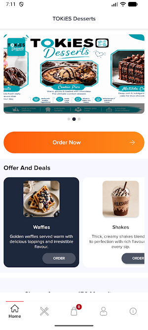 Tokies Desserts Screenshot 1